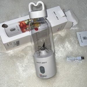 Portable blender Mini electric fruit Mixer with 6 power blades travel….